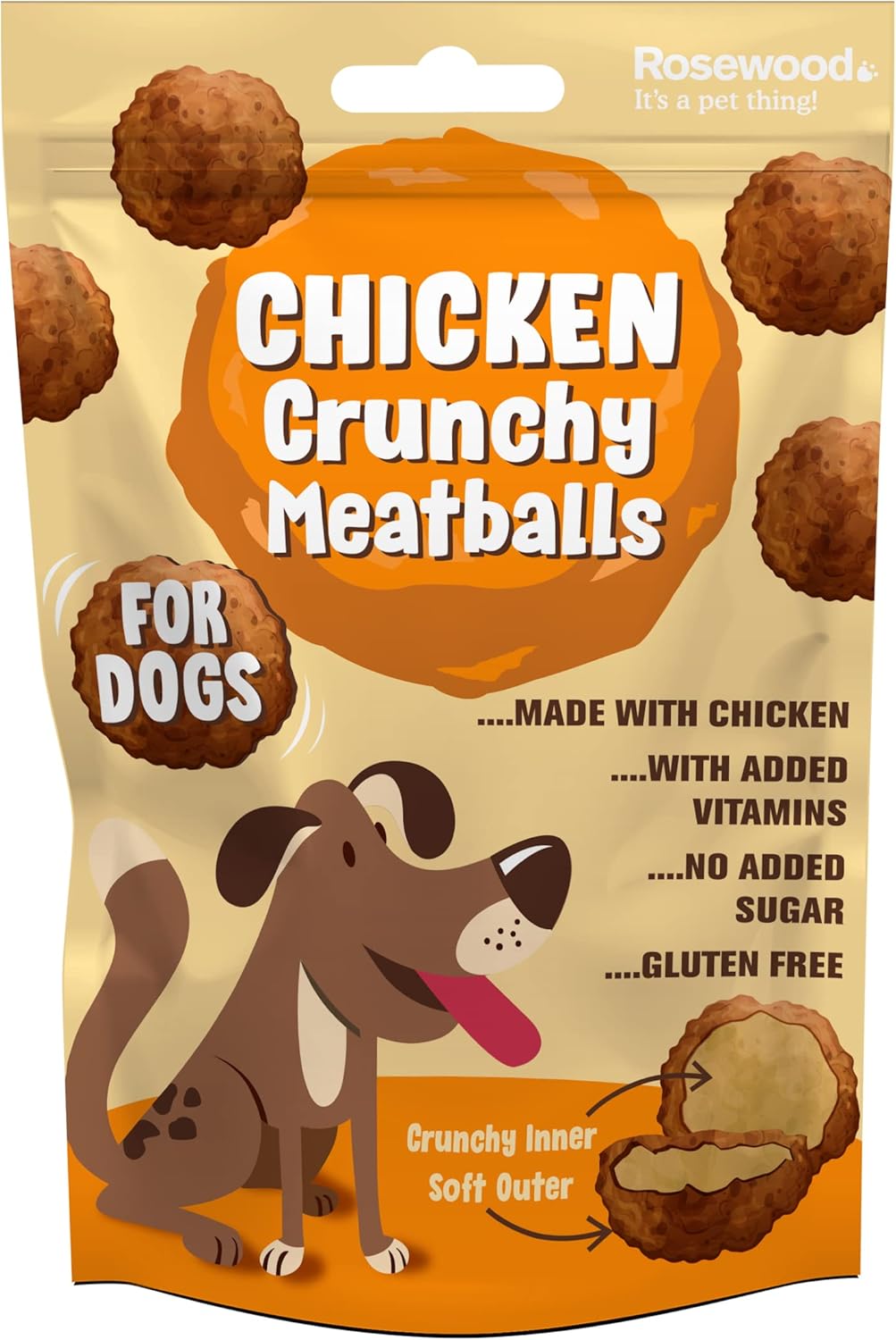 Crunchy Chicken Meatballs