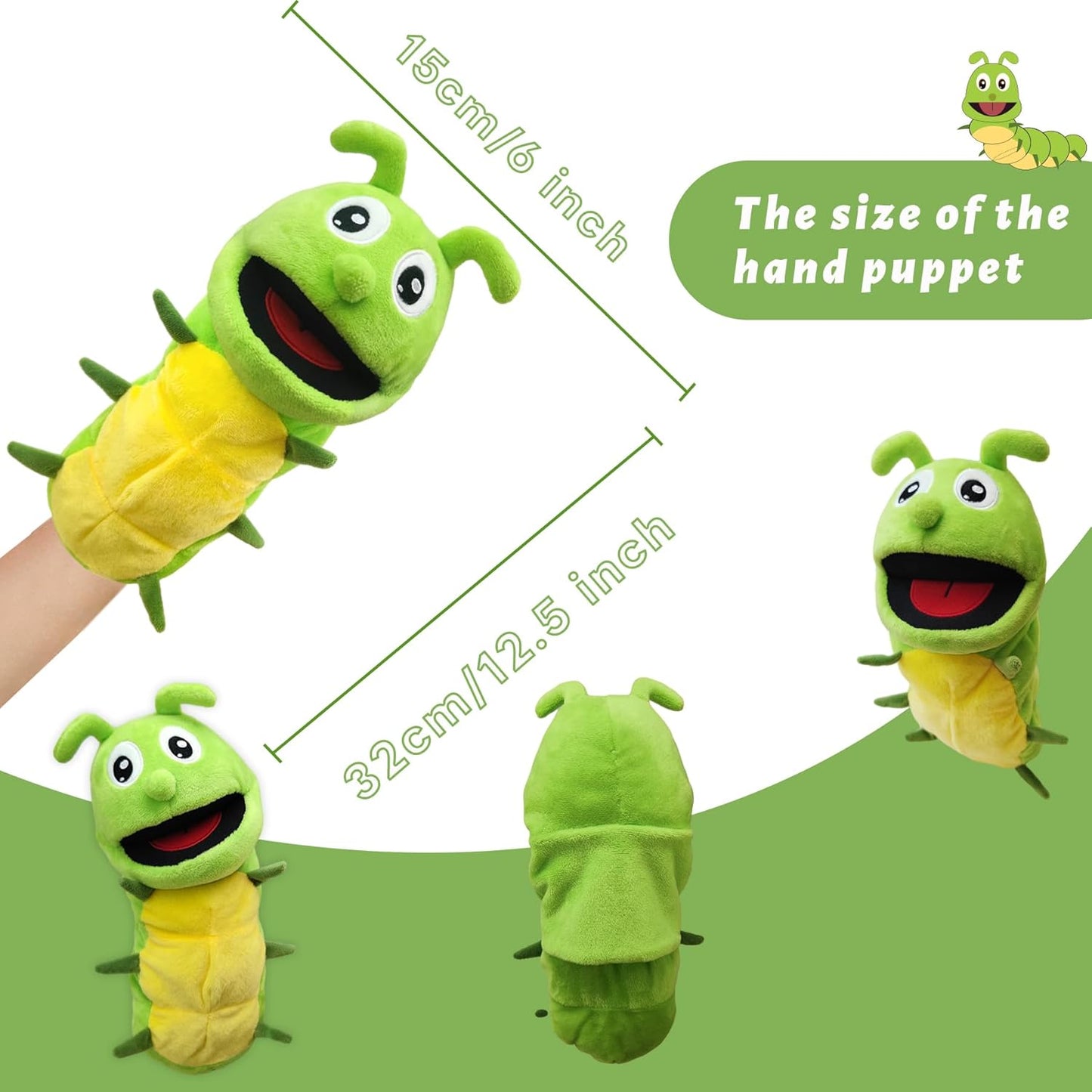 Camilla the Caterpillar Puppet Pal