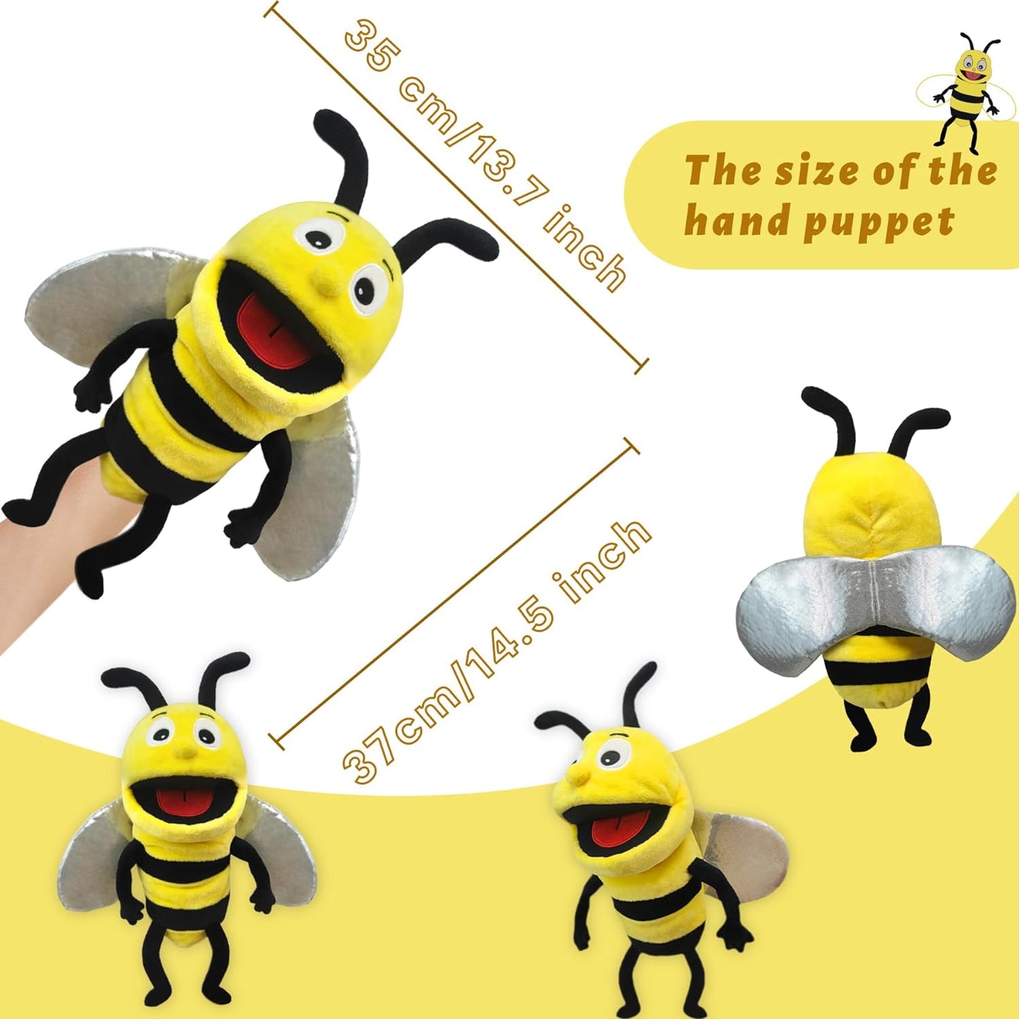 Bella The Bumble Bee Puppet Pal