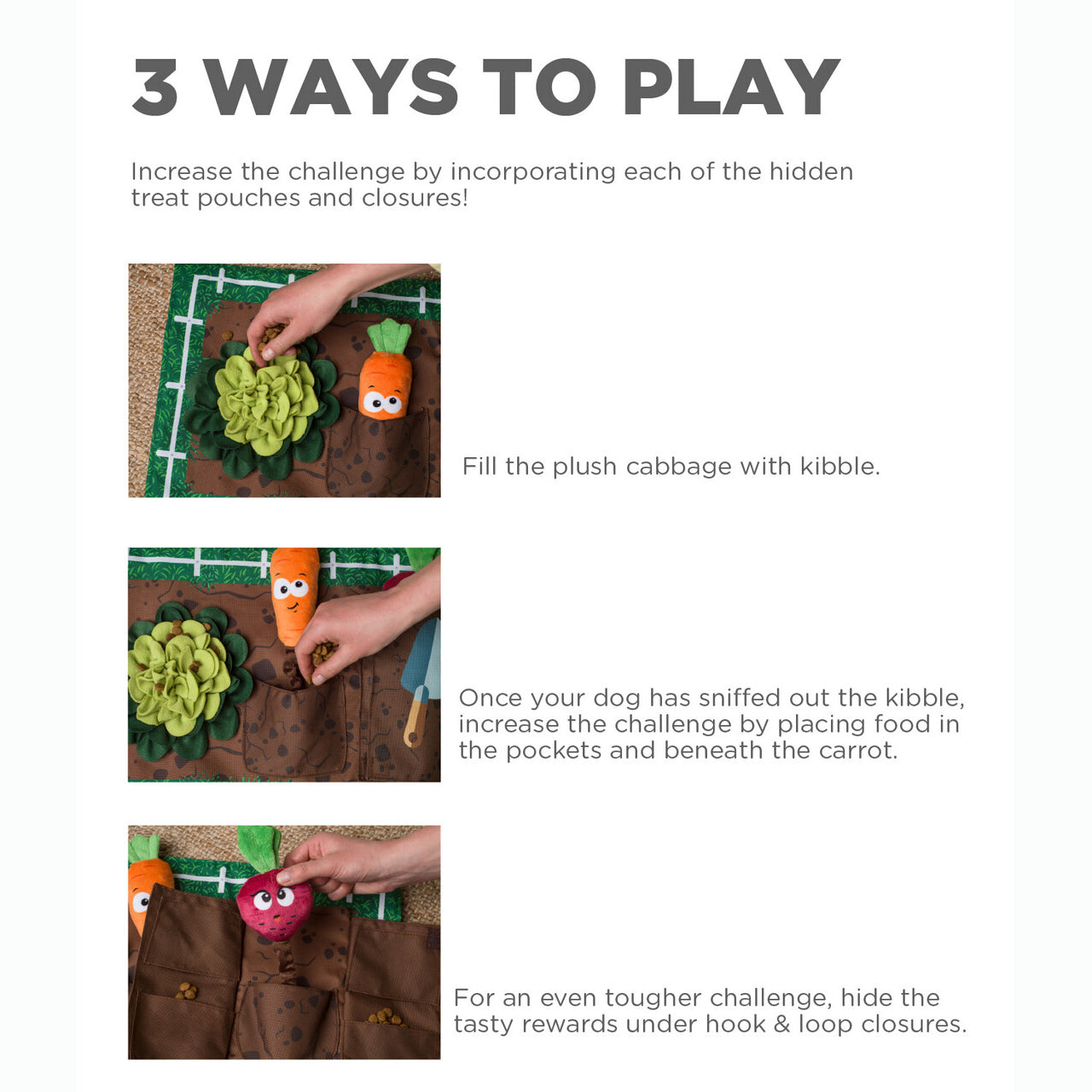 Veggie Garden Snuffle Mat